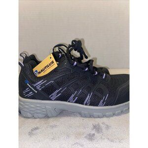 Nautilus safety footwear Stratus women's sz7B safety toe, oil slip resistant NWT